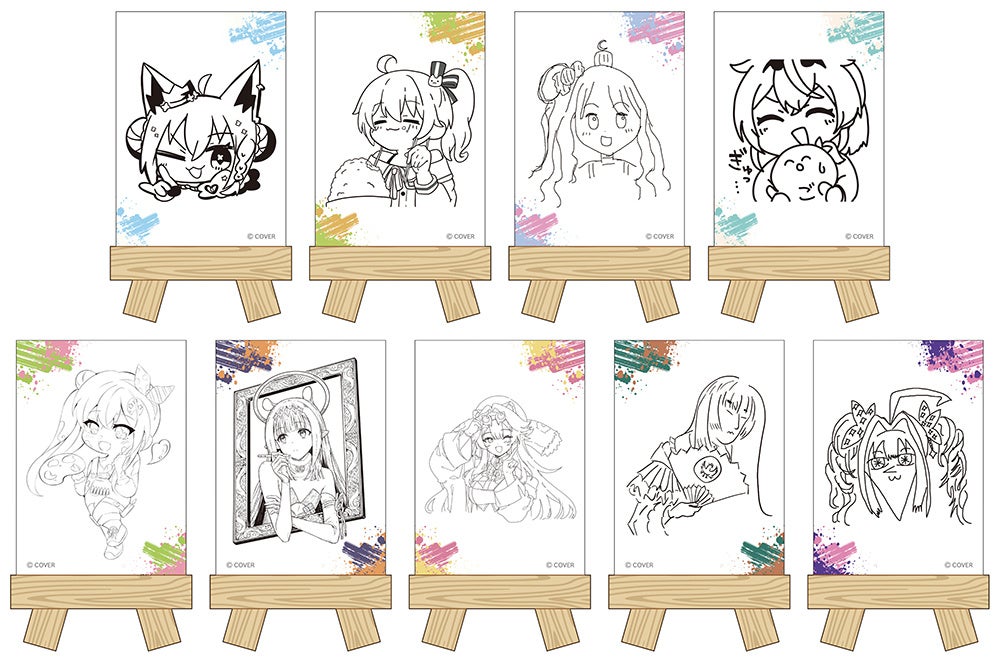 ホロライブ ART JAM ミニキャンバスボードコレクション全9種